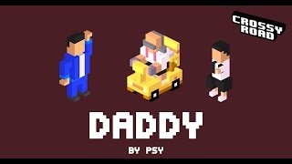 Crossy Road  PSY as DADDY Multiplayer [upl. by Laoj]