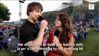 Alexander Rybak amp Kathrine Moholt  Jørgen Hattemaker [upl. by Kalfas]