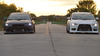 Good vs quotEvolquot 2 Mitsubishi Evo X [upl. by Sivrad]