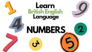 Learn British English Number Vocabulary [upl. by Ayatan482]