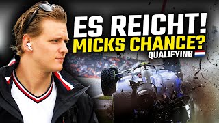 Ist DAS die große Chance für Mick Schumacher  Qualifying F1 Zandvoort 2024 [upl. by Norvall]