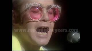 Elton John • “Candle In The Wind” • LIVE 1974 Reelin In The Years Archive [upl. by Orose]