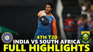 India vs South Africa Full Highlights 4th T20 2024  IND VS SA [upl. by Ahsotan215]