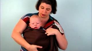 Ring Sling Kangaroo Carry Instructions [upl. by Calan]