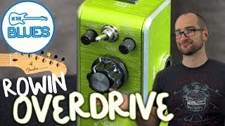 Rowin Overdrive Pedal LEF602B Demo with a Fender Stratocaster [upl. by Alidia]