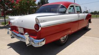 1955 Ford Fairlane Club Sedan Fun [upl. by Adnah]