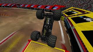 Rigs of Rods Monster Jam Atlanta Sim Monsters Custom [upl. by Krischer676]