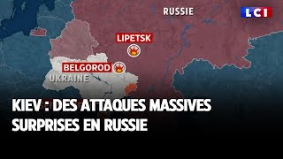 Kiev  des attaques massives surprises en Russie [upl. by Aram441]