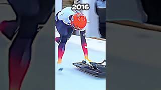 Alessia Crippa  World Cup  Women Skeleton bodysuit skeletonsport sport [upl. by Cirted]