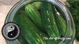 Best Fermented Dill Pickles  Easiest Recipe [upl. by Mukund801]