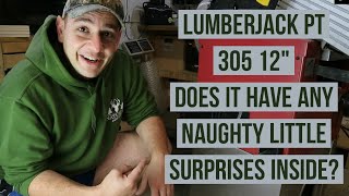 Lumberjack PT 305 12quot Planer Thicknesser full review and look at the machine internals [upl. by Lehcar]