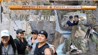 JOHNSTON CANYON ADVENTURE  JELSONICADVENTURECA [upl. by Nitsyrc971]