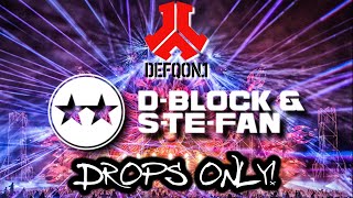 HARDSTYLE DROPS ONLY DBlock amp SteFan  Defqon1 2024 [upl. by Aikemot485]