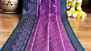 Soft Pochampally Silk SareeAll Over Weaving Ikkat DesignRich Weaving 2699 FREE SHIP 😍😍videos [upl. by Aihsyn]