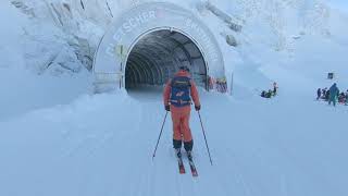 Gletscherskigebiet Sölden Ende Oktober [upl. by Leanahtan]