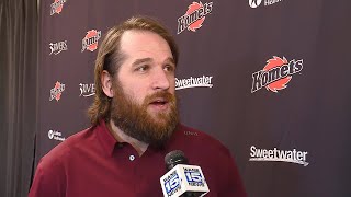 Alex Aleardi full interview at Komets training camp opening press conference on 10724 [upl. by Bowden144]