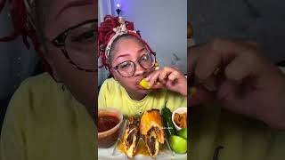 Birria Tacos Mukbang birriatacos birria tacos asmr mukbang asmrtiktoks food tacomukbang [upl. by Ttreve974]