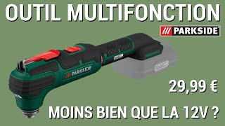 Review et test Outil multifonction sans fil PAMFW 20Li B2 Parkside avis [upl. by London759]