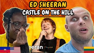 REACTION TO Ed Sheeran  Castle On The Hill Live at Pinkpop 2024  FIRST TIME HEARING [upl. by Koh]