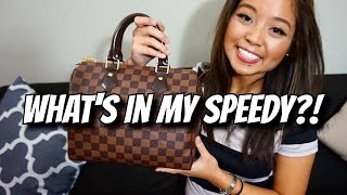 Whats in my bag TAG  Louis Vuitton Speedy Bandouliere 25 [upl. by Evol338]