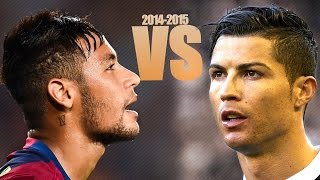 Neymar Jr vs Cristiano Ronaldo ● Skills Show Battle ● 2015 HD [upl. by Sapers]