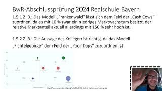 BwRAbschlussprüfung 2024 Realschule Bayern  Aufgabe 1 [upl. by Fedora]