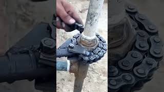 Disassembly process of water pipe straight joint [upl. by Eedissac]