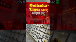 ONITSUKA TIGER GINZA TOKYO ❤️‍🔥 cafe and customized shoes vbts [upl. by Okramed46]