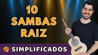 10 MÚSICAS SAMBA RAIZ  CAVAQUINHO SIMPLIFICADO PARA INICIANTES [upl. by Astrix151]