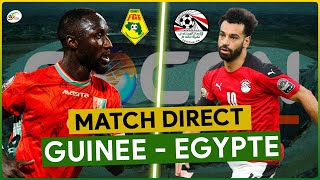 🔴GUINEE  EGYPTE LIVE  SUIVEZ EN DIRECT LA QUALIFICATION POUR LA CAN [upl. by Laurene]