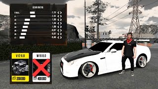 Nissan gtr r35 V12 engine gearbox car parking multiplayer [upl. by Ailugram27]