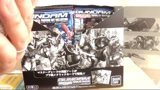 ガンダム ガンプラ パッケージアートコレクションウエハース【BOX開封】レアシークレット 前半 [upl. by Anerrol]