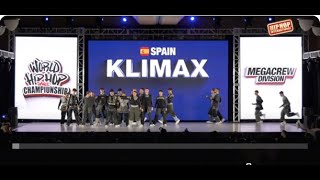 Klimax  Spain  MegaCrew Division  2024 World Hip Hop Dance Championship Semifinals [upl. by Enirhtak73]