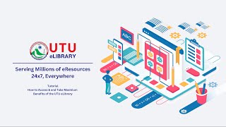 UTU eLibrary  Tutorial I Refread Digital Library [upl. by Durwyn]