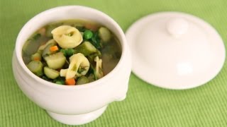 Minestrone Primavera Recipe  Laura Vitale  Laura in the Kitchen Episode 567 [upl. by Llennoc]