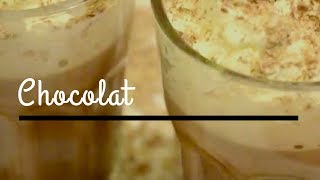 Recette chocolat chaud en 3 minutes ♡ [upl. by Ahsoet]