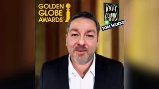 Ricky Gervais Roasts Tom Hanks  Deleted Scenes from Golden Globes [upl. by Cohl]