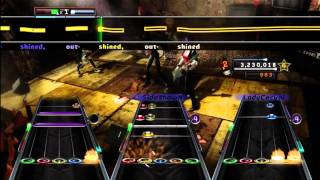 Outshined  Soundgarden Expert Full Band Guitar Hero Warriors of Rock [upl. by Ydisac]