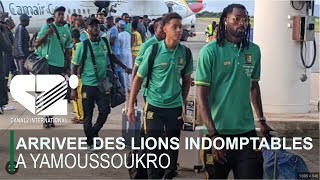 En direct  Can 2024  Arrivée des lions du Sénégal en Cote d Ivoire [upl. by Starks]