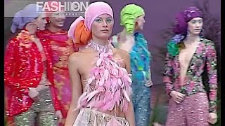 EMANUEL UNGARO Haute Couture Spring Summer 2001 Paris  Fashion Channel [upl. by Nosniv]