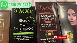 Black and Dark Brown Hair Color Shampoo  Grey Hair Coverage Shampoo GlowingBeautyPK [upl. by Alodie352]