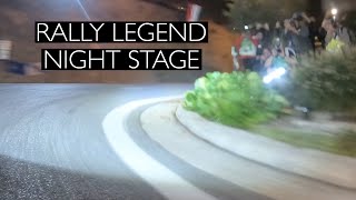 Rally Legend night stage with RX supercar [upl. by Lennon]