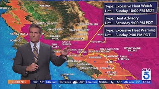 SoCal braces for another weekend heat wave [upl. by Anoyk]