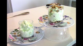 Watergate Salad  A Sunday Cook with Me [upl. by Eyllek]