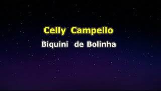 Celly Campello  Biquini De bolinha amarelinha Karaokê [upl. by Callan]