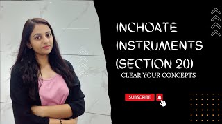 Inchoate Instruments  Simplest Explanation  Negotiable Instruments Act 1881 [upl. by Pacorro]