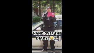 Exposing A Littles Girls Diary 😱👧🏻  Just Pranks police prank funny [upl. by Akkin774]