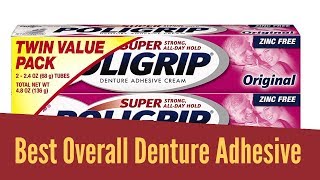 Poligrip Strips Denture Adhesive [upl. by Dhruv]