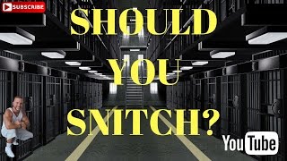 Federal Prison Time SHOULD YOU SNITCH 31717 [upl. by Ahsinat]