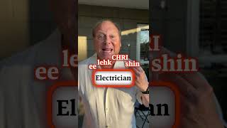 How do you say Electrician [upl. by Masry]